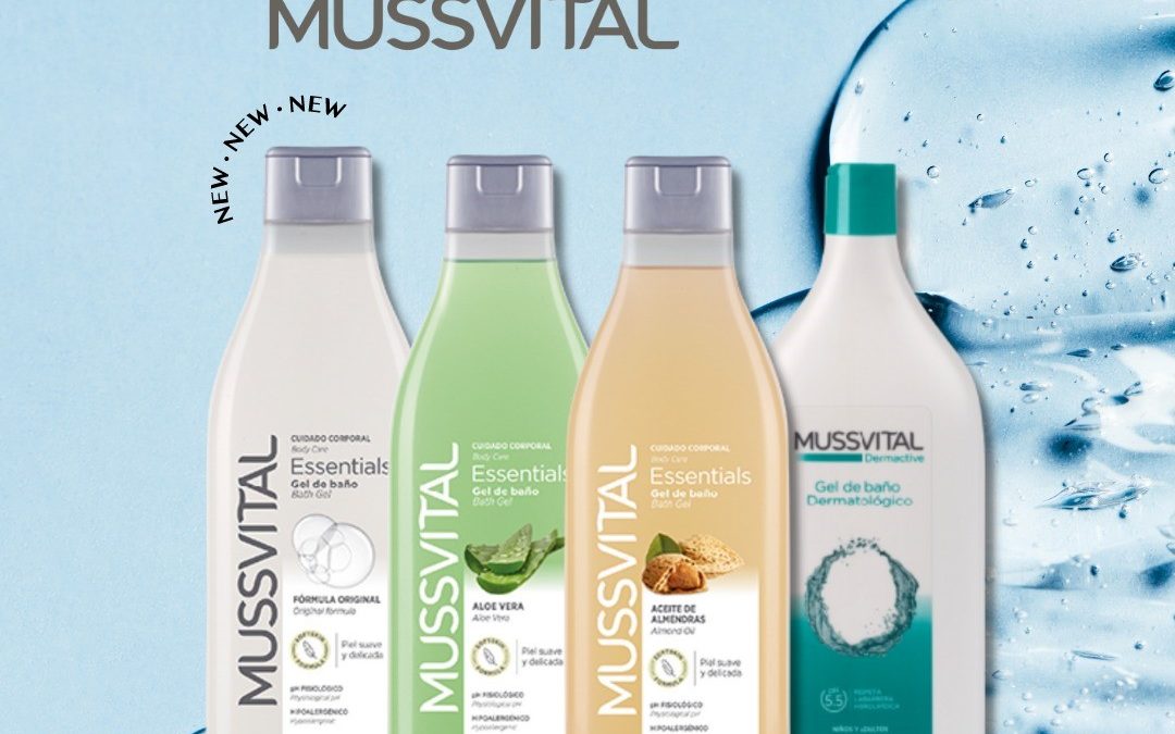 Cuidado dermatológico diario para el mantenimiento de la piel sana con MUSSVITAL Essentials