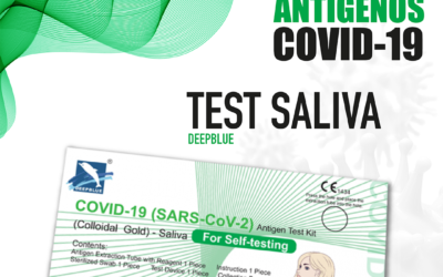 ¿Cómo realizar un test de antígenos de saliva?