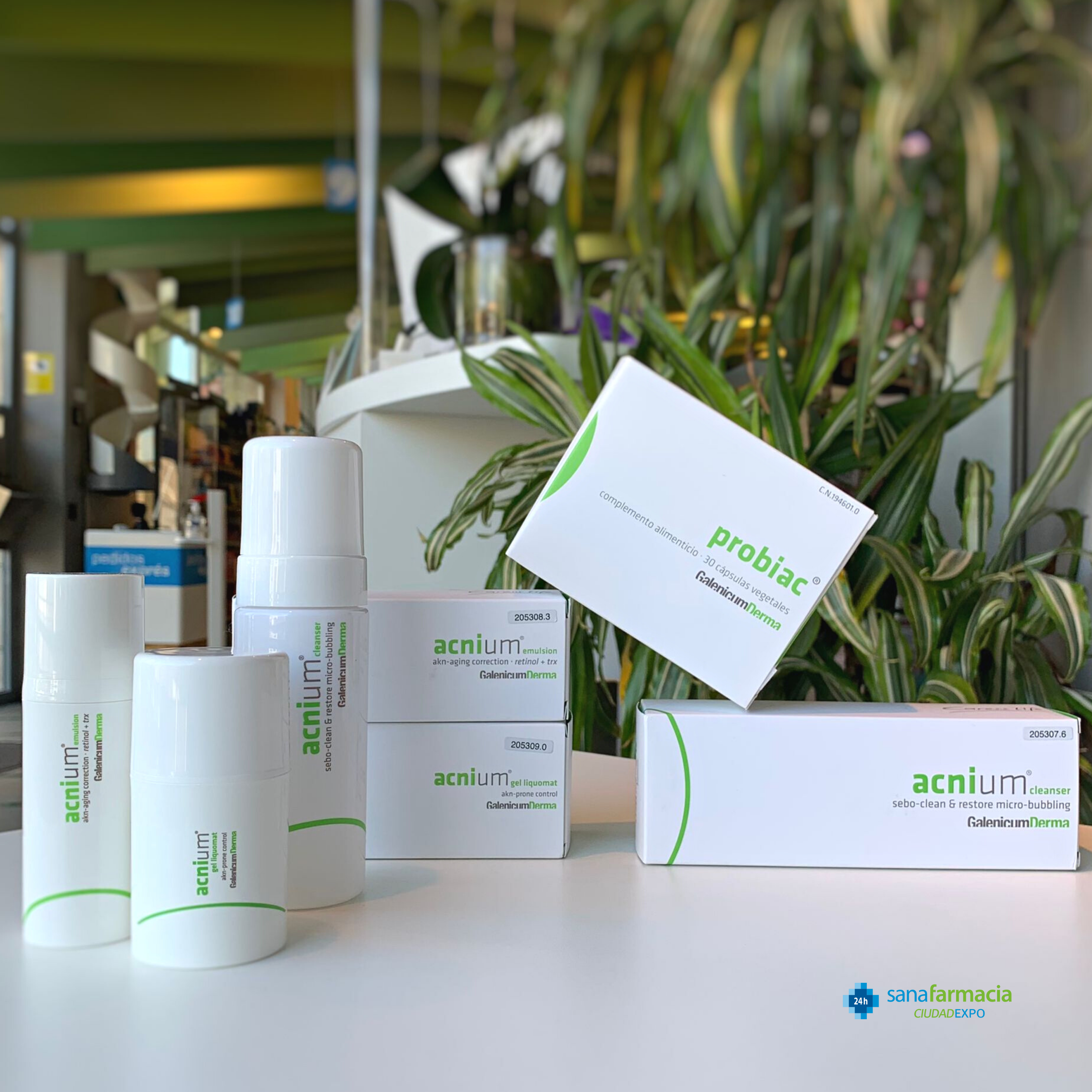 Probiac y Acnium